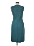 St. John Solid Teal Casual Dress Size 6 - photo 2