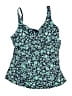 Lands' End Paisley Blue Swimsuit Top Size 6 - photo 1
