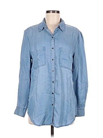 Eva Longoria Long Sleeve Button-Down Shirt (view 1)
