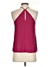Ann Taylor LOFT 100% Polyester Burgundy Sleeveless Blouse Size XS - photo 2