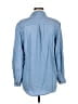 Eva Longoria 100% Lyocell Blue Long Sleeve Button-Down Shirt Size M - photo 2