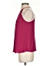 Ann Taylor LOFT 100% Polyester Burgundy Sleeveless Blouse Size XS - photo 5