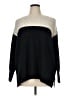 Vince Camuto Color Block Black Turtleneck Sweater Size 1X - photo 1