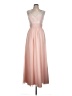 Bari Jay 100% Polyester Pink Cocktail Dress Size 10 - photo 1