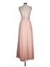 Bari Jay 100% Polyester Pink Cocktail Dress Size 10 - photo 2