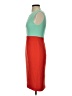 BCBGMAXAZRIA Color Block Orange Cocktail Dress Size 0 - photo 5