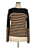 Who What Wear Stripes Gold Pullover Sweater Size XL - photo 1