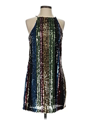Aqua Cocktail Dress (view 1)