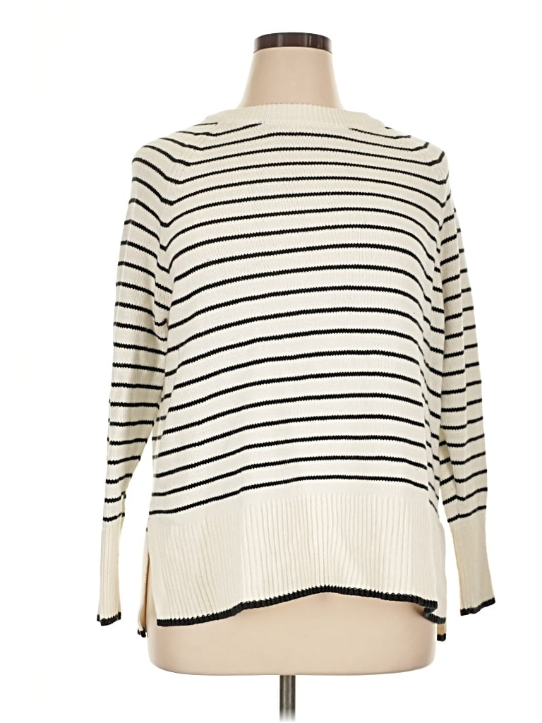 Pre-owned A New Day Pullover Sweater In Ivory