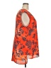 Sejour 100% Polyester Orange Sleeveless Blouse Size 24W - photo 4