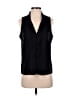 Nic + Zoe Black Sleeveless Blouse Size M - photo 1