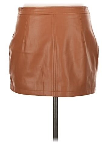 Free People Faux Leather Skirt (view 2)