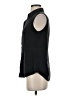 Theory 100% Silk Black Sleeveless Silk Top Size S - photo 5