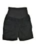 Gap - Maternity Solid Black Gray Cargo Shorts Size 6 - photo 1