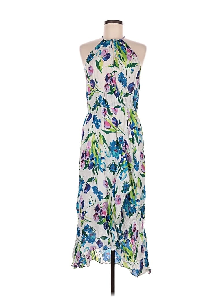 Pre-owned Parker Casual Dress In Blue