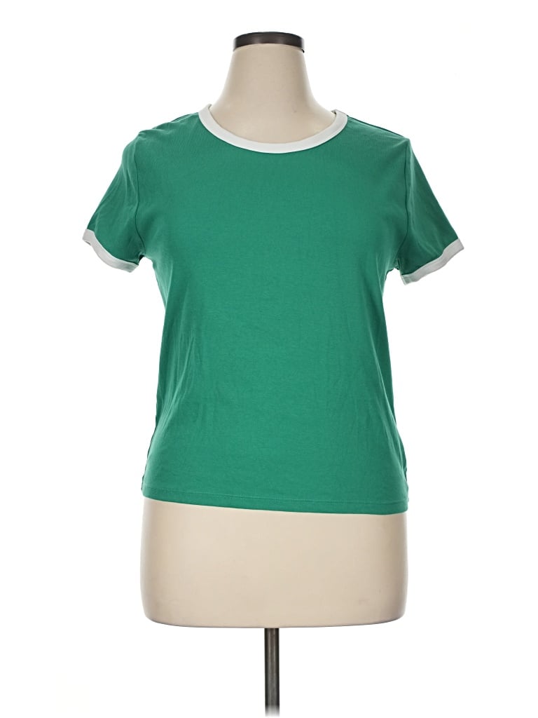 Pre-owned Universal Thread Short Sleeve T-shirt In Green