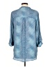 J.t.b. Blue 3/4 Sleeve Blouse Size L (estimated) - photo 2