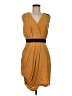Cynthia Steffe 100% Silk Tan Cocktail Dress Size 6 - photo 1