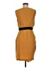 Cynthia Steffe 100% Silk Tan Cocktail Dress Size 6 - photo 2