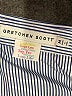 Gretchen Scott Designs Stripes Blue 3/4 Sleeve Button-Down Shirt Size M - photo 4