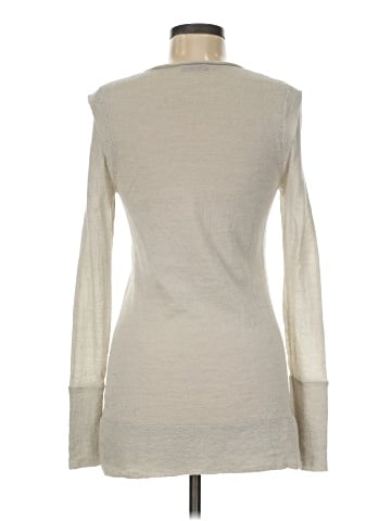 Wrap Wool Pullover Sweater (view 2)