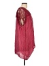 Tantrums Burgundy Short Sleeve Blouse Size L - photo 4