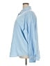Unbranded 100% Polyester Blue Long Sleeve Blouse Size 4X - photo 5