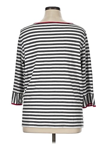 Alfred Dunner 3/4 Sleeve T-Shirt (view 2)
