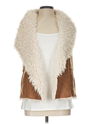BB Dakota by Steve Madden Faux Fur Vest (view 1)