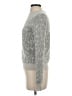 Theory Animal Print Silver Pullover Sweater Size S - photo 5