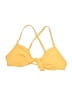 Vitamin A Yellow Swimsuit Top Size S (estimated) - photo 1
