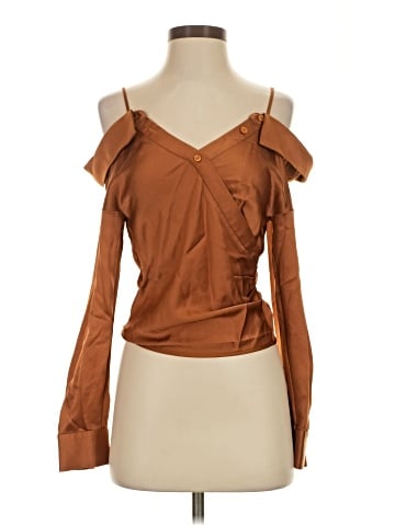 Jonathan Simkhai Long Sleeve Blouse (view 1)