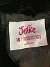 Justice 100% Polyester Solid Black Jacket Size 10 - photo 3