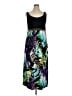 Roz & Ali Graphic Black Casual Dress Size 16 - photo 1