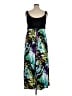 Roz & Ali Graphic Black Casual Dress Size 16 - photo 2