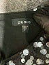 Zunie 100% Polyester Stars Black Dress Size 7 - photo 3