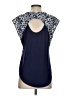 Pixley 100% Polyester Blue Sleeveless Blouse Size S - photo 2