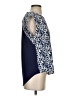 Pixley 100% Polyester Blue Sleeveless Blouse Size S - photo 4