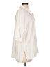 Splendid Ivory 3/4 Sleeve Button-Down Shirt Size L - photo 4