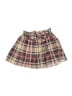 Unbranded 100% Polyester Plaid Brown Skirt Size 100 cm / US 3-4 - photo 1