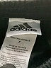Adidas 100% Polyester Black Track Pants Size 7 - photo 3