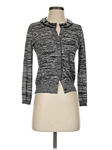 M.PATMOS Silk Cardigan (view 1)