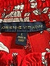 Adrienne Vittadini 100% Polyester Floral Red 3/4 Sleeve Blouse Size L - photo 7