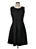 En Focus Studio Solid Black Cocktail Dress Size 12 - photo 1