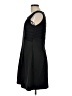 En Focus Studio Solid Black Cocktail Dress Size 12 - photo 5