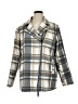 Raisins Plaid Gray Coat Size 1X - photo 1