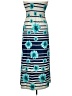 Feathers Tropical Teal Casual Skirt Size 1X - photo 2