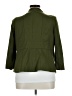 Versona Solid Green Blazer Size XL - photo 2