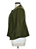 Versona Solid Green Blazer Size XL - photo 5
