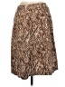 Alfani Print Brown Casual Skirt Size 6 - photo 2